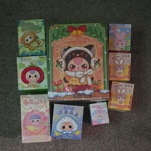 Christmas Baby Three BUNDLE YOU GET ALL FACTORY SEALED 16 DOLLS ALL TOGETHER